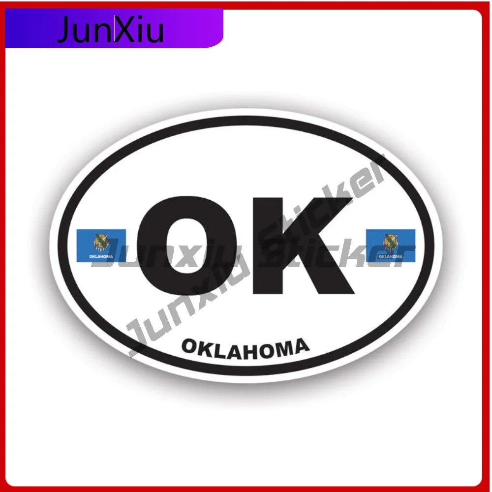 Minimalist Oklahoma Flag Oval Sticker Uv Protected Decalsok Euro Awesome Sticker Sunproof Outdoor Great For Rear Window
Minimalist Oklahoma Flag Oval Sticker Uv Protected Decalsok Euro Awesome Sticker Sunproof Outdoor Great For Rear Window