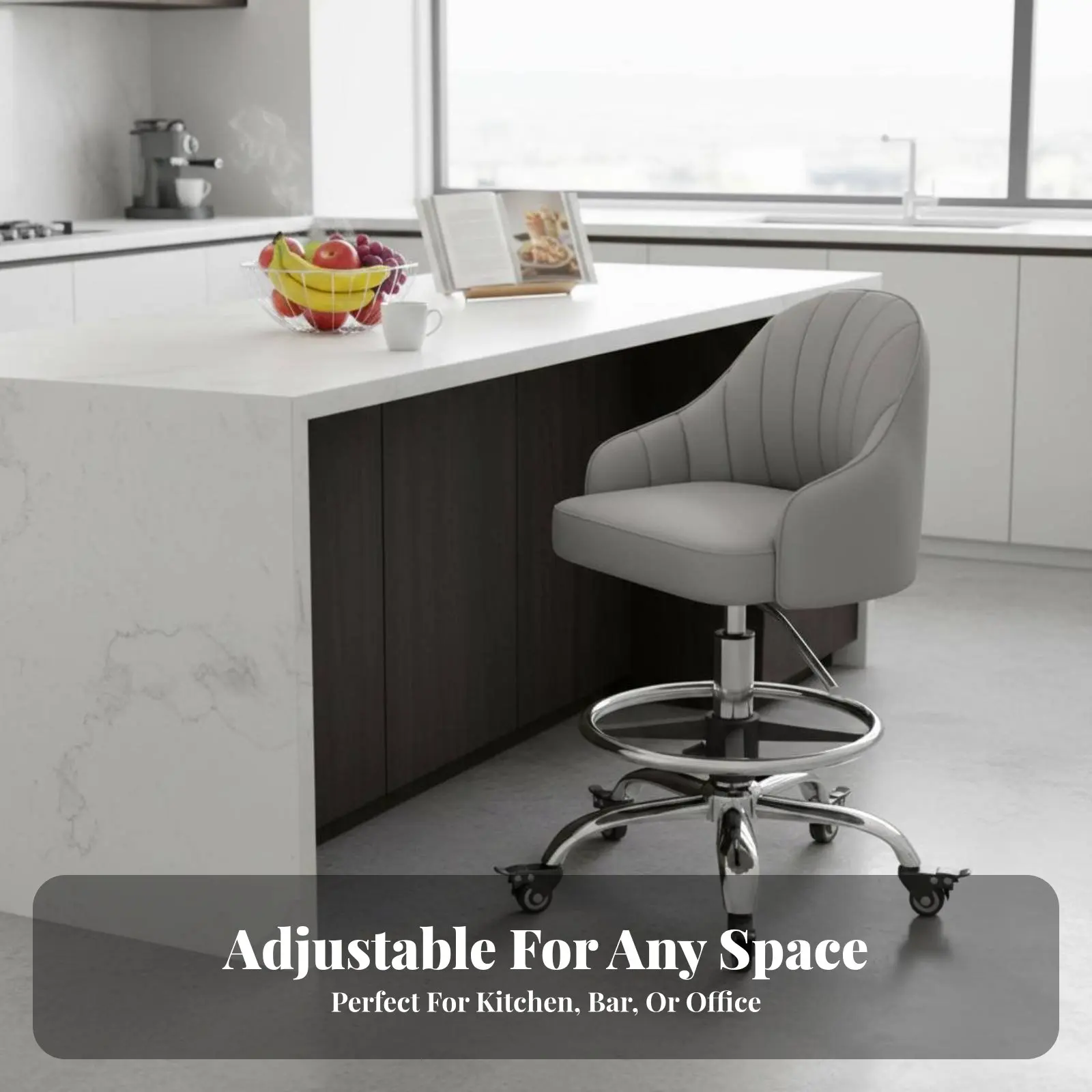 Adjustable Rotating Chair with Spine Supportrest Multi-Purpose Workshop Furniture Padded Seat Easy to Assemble
Adjustable Rotating Chair with Spine Supportrest Multi-Purpose Workshop Furniture Padded Seat Easy to Assemble