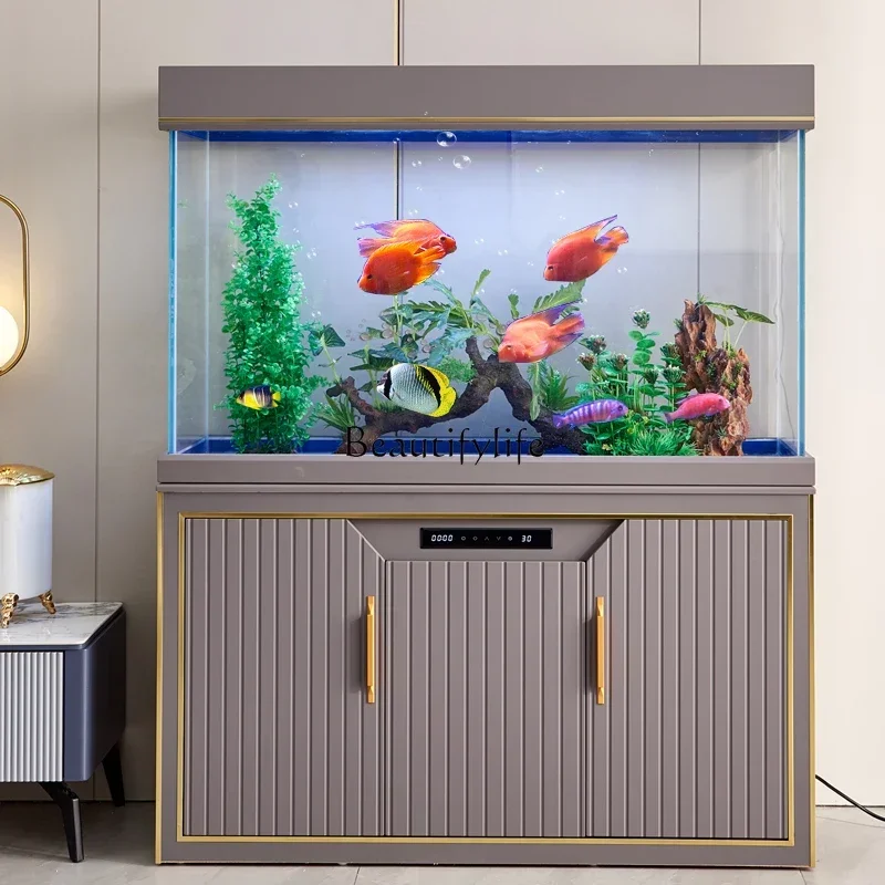 LD33Living Room Small Medium Glass Fish Tank Change Water Ecological Super White Bottom Filter Aquarium
LD33Living Room Small Medium Glass Fish Tank Change Water Ecological Super White Bottom Filter Aquarium