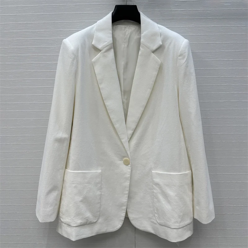 Women's jacket New autumn 2025 collar slim fit long sleeved top pure cotton corduroy suit jacket Women's blazer y2k outerwears
Women's jacket New autumn 2025 collar slim fit long sleeved top pure cotton corduroy suit jacket Women's blazer y2k outerwears