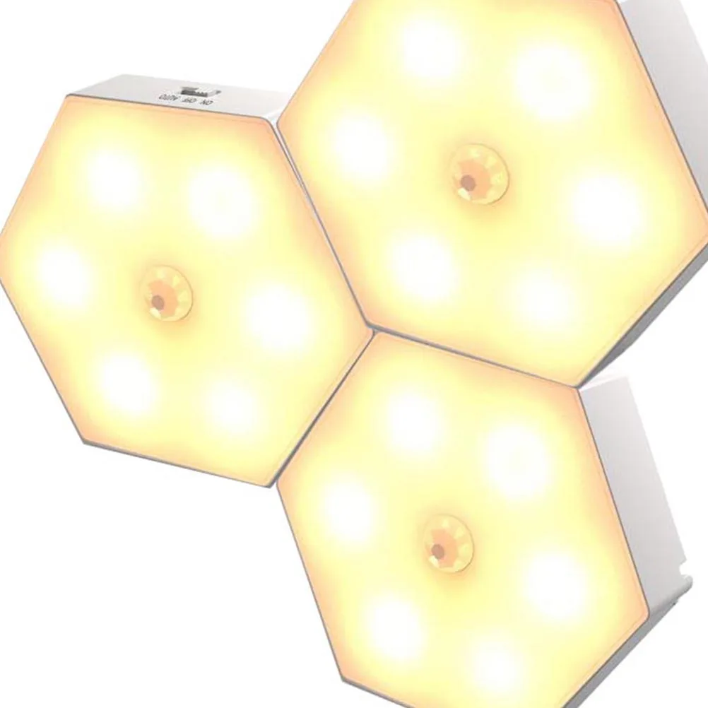 3Pcs Body Induction Night Light LED Square Sensor Lamp Corridor Hallway Cabinet Lamp Warm White Durable Home Use
3Pcs Body Induction Night Light LED Square Sensor Lamp Corridor Hallway Cabinet Lamp Warm White Durable Home Use