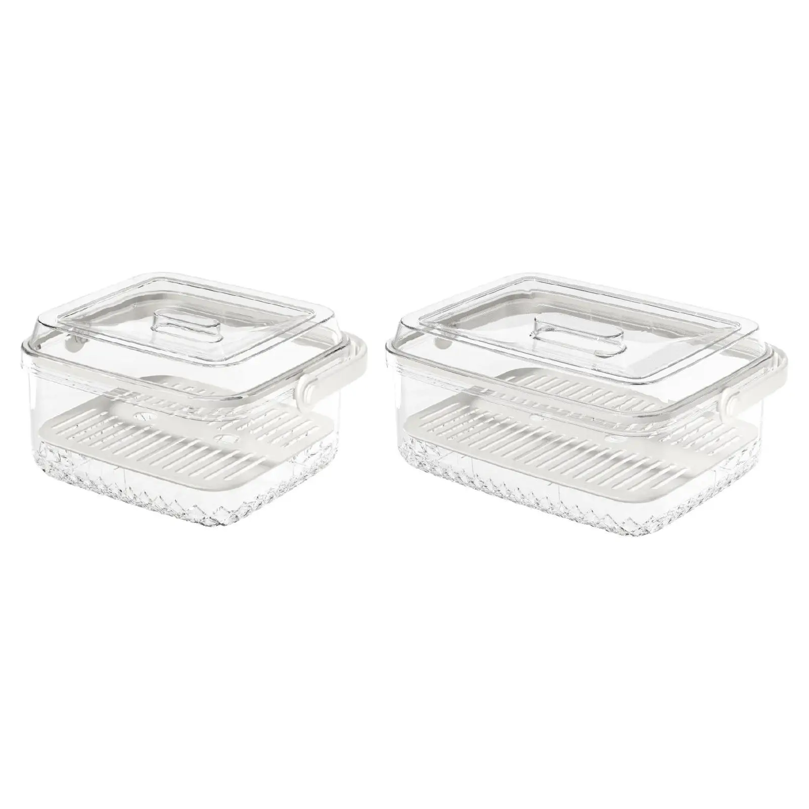 Clear Storage Box Keeps Food Cool Reusable Ice Chilled Fruit Container Food Organizer for Fridge Travel Snack Hiking Picnic
Clear Storage Box Keeps Food Cool Reusable Ice Chilled Fruit Container Food Organizer for Fridge Travel Snack Hiking Picnic