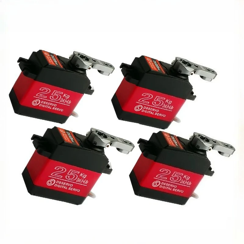 4X Waterproof Digital Servo RC 20kg 25kg 30kg 35kg 40Kg High Torque Metal Gear Servos Motor for 1/8 1/10 RC Cars with 25T Arms
4X Waterproof Digital Servo RC 20kg 25kg 30kg 35kg 40Kg High Torque Metal Gear Servos Motor for 1/8 1/10 RC Cars with 25T Arms