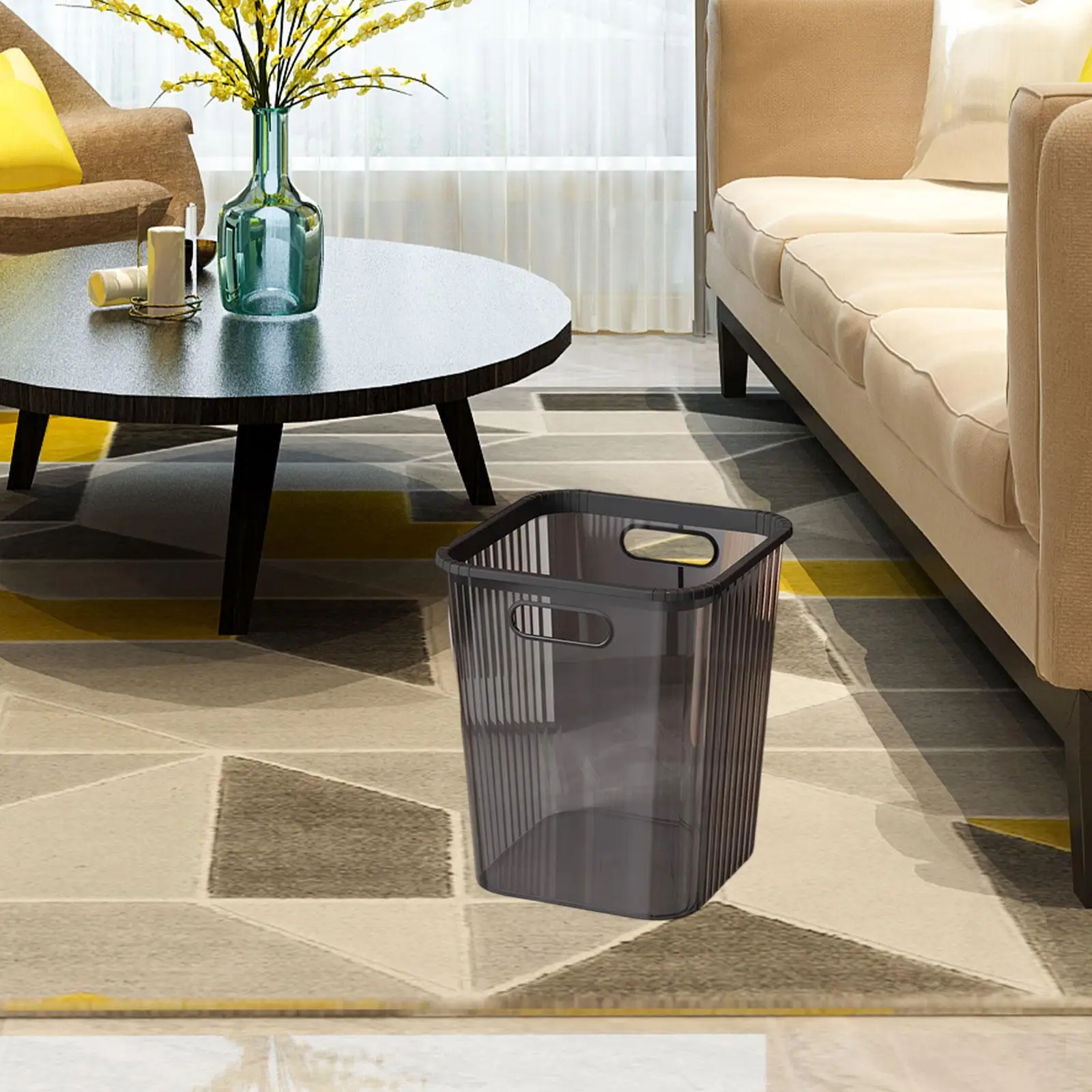 Waste Bin Waste Paper Bin Living Room Trash Large Capacity Rubbish Bin Kitchen Trash Can for Dressing Table Bedroom Home
Waste Bin Waste Paper Bin Living Room Trash Large Capacity Rubbish Bin Kitchen Trash Can for Dressing Table Bedroom Home