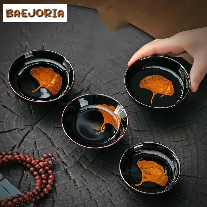 Chinese Tianmu Glazed Ceramic Teacup Creative Bamboo Hat Tea Cup Peacock Opening Screen Tea Bowl Kiln Chnge Pu'er Chazhan Teaset
Chinese Tianmu Glazed Ceramic Teacup Creative Bamboo Hat Tea Cup Peacock Opening Screen Tea Bowl Kiln Chnge Pu'er Chazhan Teaset