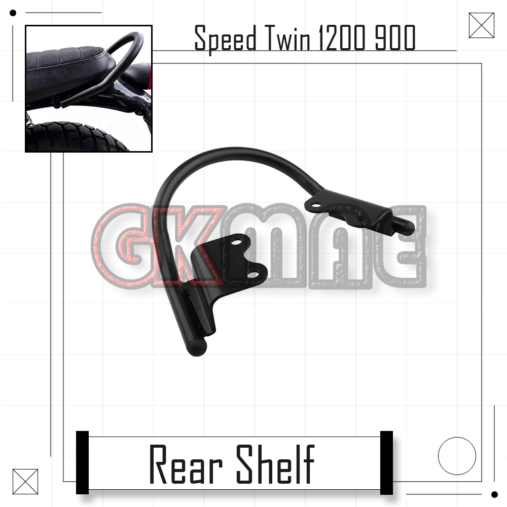 New For Triumph Speed Twin 1200 900 Motorcycle Modified Tail Rack Rear Armrest Rear Rack Trunk Bracket Fit Street Twin
New For Triumph Speed Twin 1200 900 Motorcycle Modified Tail Rack Rear Armrest Rear Rack Trunk Bracket Fit Street Twin