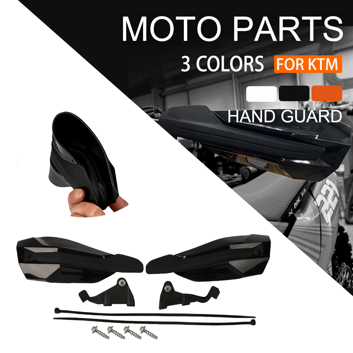 Motorcycle Hand Handlebar Handle bar Guards Handguard For KTM 50 65 85 125 150 250 350 450 500 XC XCF XCW EXC EXCF SX SXF 14-23
Motorcycle Hand Handlebar Handle bar Guards Handguard For KTM 50 65 85 125 150 250 350 450 500 XC XCF XCW EXC EXCF SX SXF 14-23