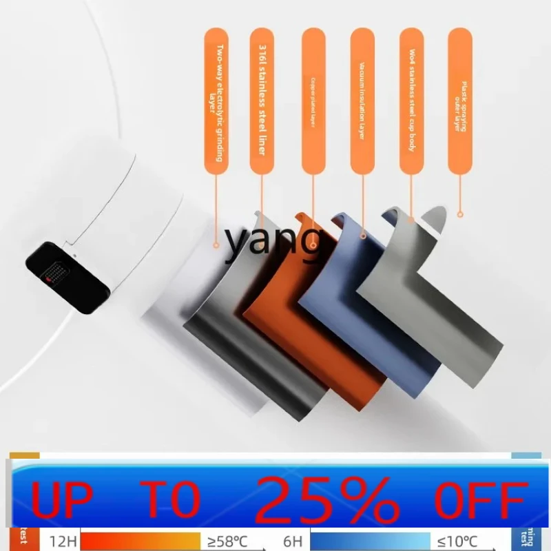 LMM Smart Choice Hals Thermos Cup Smart Stainless Steel High-grade Water Cup Temperature Display
LMM Smart Choice Hals Thermos Cup Smart Stainless Steel High-grade Water Cup Temperature Display