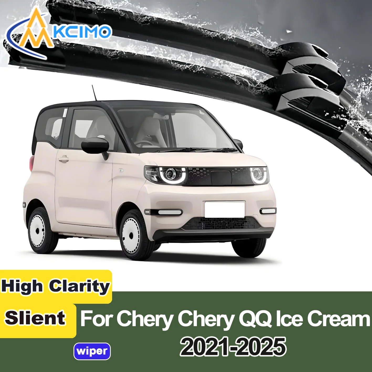 KCIMO 2PCS New Front Windshield Wiper Blade for Chery Chery QQ Ice Cream 2021-2025 Front Windshield Accessories 2025 2024 2023
KCIMO 2PCS New Front Windshield Wiper Blade for Chery Chery QQ Ice Cream 2021-2025 Front Windshield Accessories 2025 2024 2023
