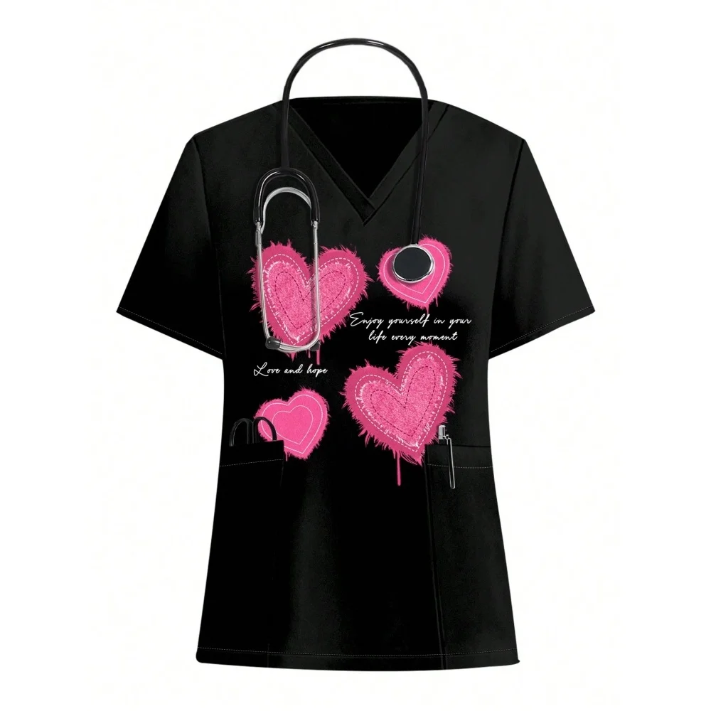 Uniform Nurse Moon Print Scrub Tops Pet Shop Medical Uniforms Nurse V-Neck Shirt Nursing Accessories Doctor Scrubs Clothes 2025
Uniform Nurse Moon Print Scrub Tops Pet Shop Medical Uniforms Nurse V-Neck Shirt Nursing Accessories Doctor Scrubs Clothes 2025