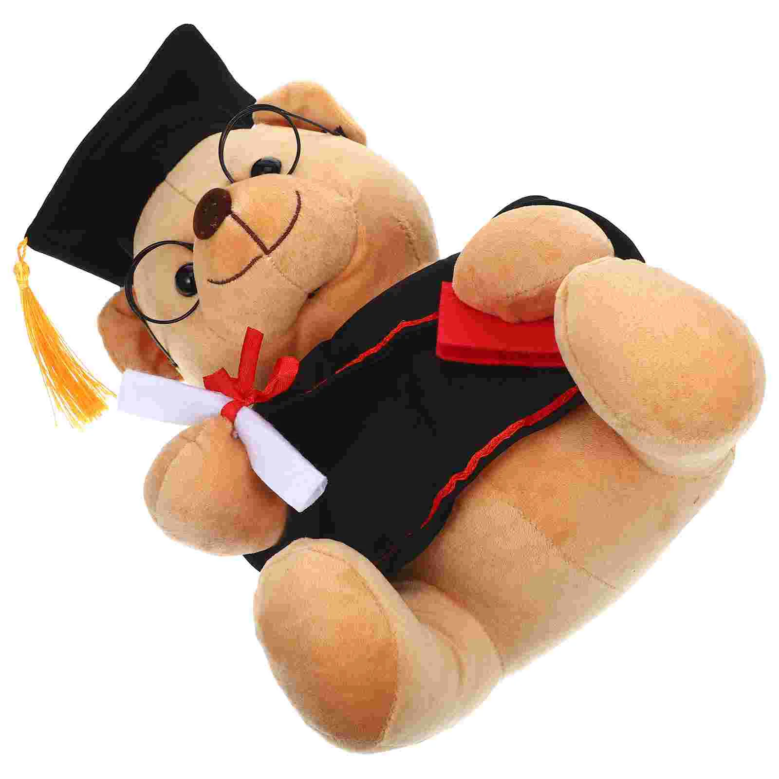 Graduation Commemorative Gift Cute Plush Bear Party Adorable Stuffed Bears Student
Graduation Commemorative Gift Cute Plush Bear Party Adorable Stuffed Bears Student