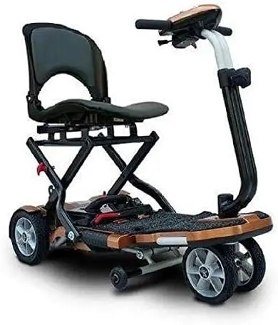 EV Rider Transport Plus Manual Folding Travel Mobility Scooter Copper Lightweight Compact Design for Easy Transport
EV Rider Transport Plus Manual Folding Travel Mobility Scooter Copper Lightweight Compact Design for Easy Transport