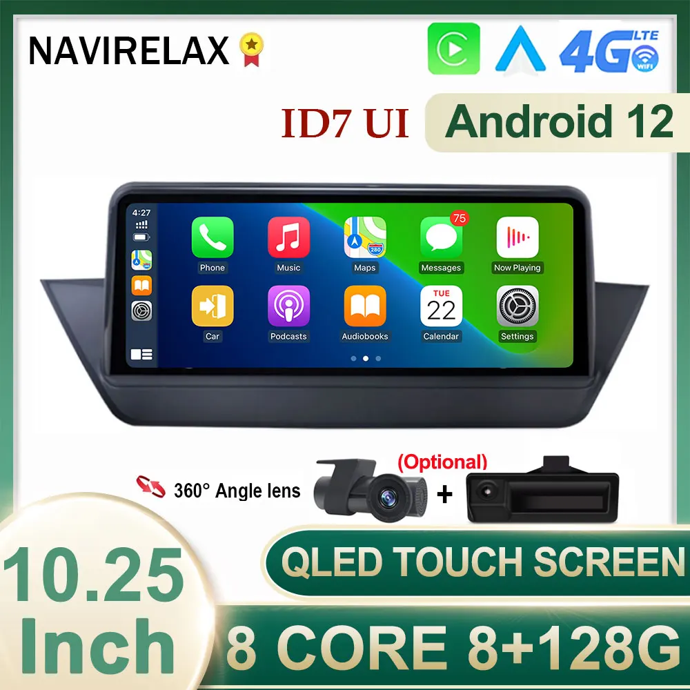 Carplay Android 12 8-ядерный Dvd-плеер для BMW X1 E84 2009 - 2015 Автомобильная стерео аудио GPS-навигация Радио Видео Мультимедиа Авто Wifi
Carplay Android 12 8-ядерный Dvd-плеер для BMW X1 E84 2009 - 2015 Автомобильная стерео аудио GPS-навигация Радио Видео Мультимедиа Авто Wifi