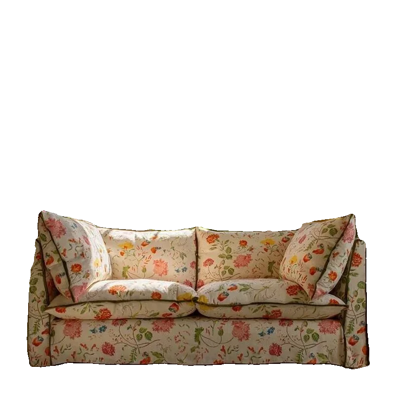 Sofa small apartment, American country, retro peony
Sofa small apartment, American country, retro peony