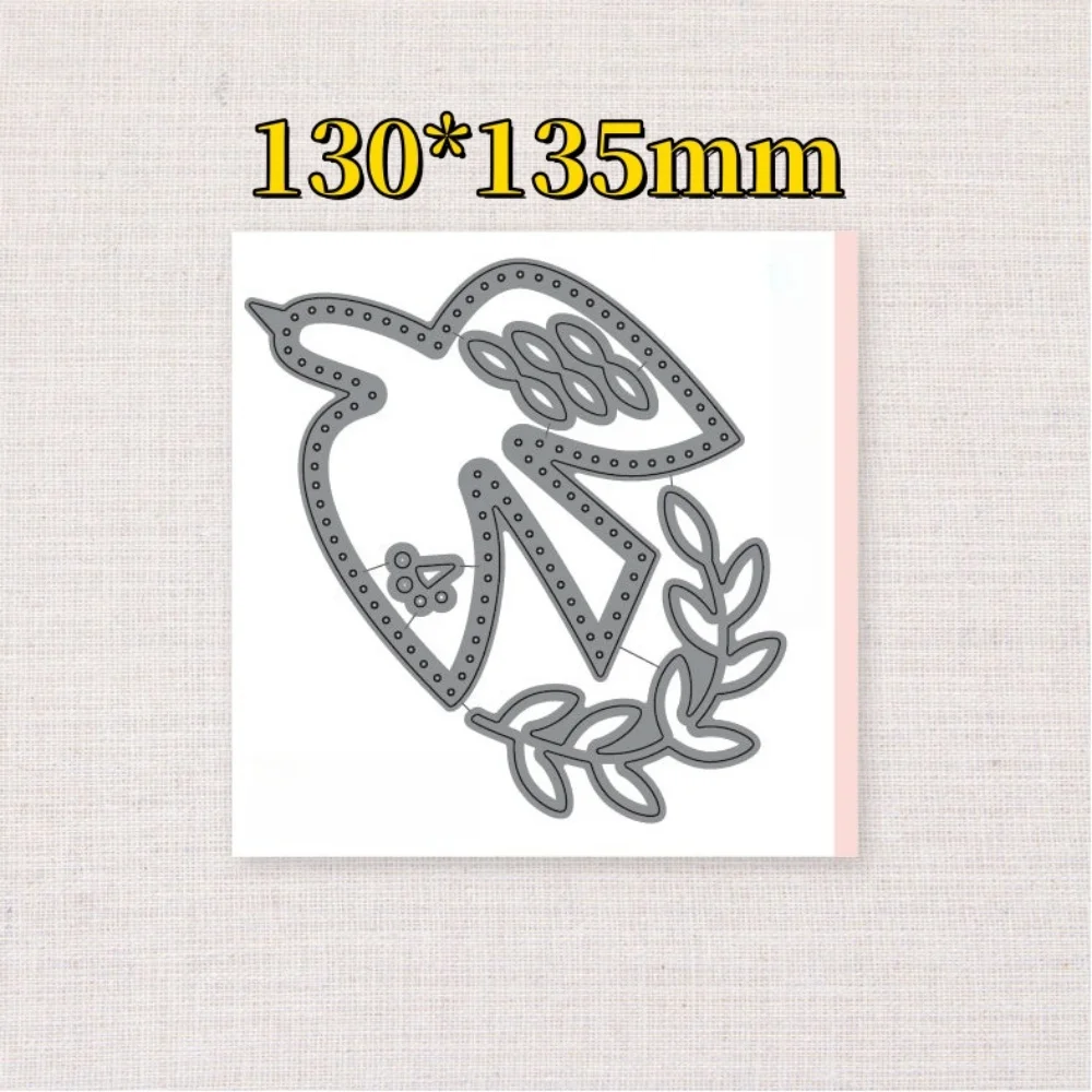 New Felt Die Stitchable Peace Dove Metal Cutting Dies for DIY Making Card Scrapbook Embossed Paper Craft Template Decoration
New Felt Die Stitchable Peace Dove Metal Cutting Dies for DIY Making Card Scrapbook Embossed Paper Craft Template Decoration