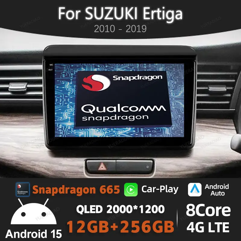 Android 15 Car Radio For SUZUKI Ertiga 2010 2011 2012 2013 2014 - 2019 Multimedia Video Player GPS NAVI 4G LTE 5G WIFI 2DIN BT
Android 15 Car Radio For SUZUKI Ertiga 2010 2011 2012 2013 2014 - 2019 Multimedia Video Player GPS NAVI 4G LTE 5G WIFI 2DIN BT