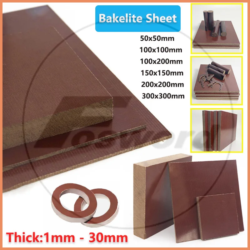 Phenolic Bakelite Sheet Composite CNC Insulation Glulam Board Electrical Wooden Fabric Plate Resin Laminated Paper Thick 1-30mm
Phenolic Bakelite Sheet Composite CNC Insulation Glulam Board Electrical Wooden Fabric Plate Resin Laminated Paper Thick 1-30mm