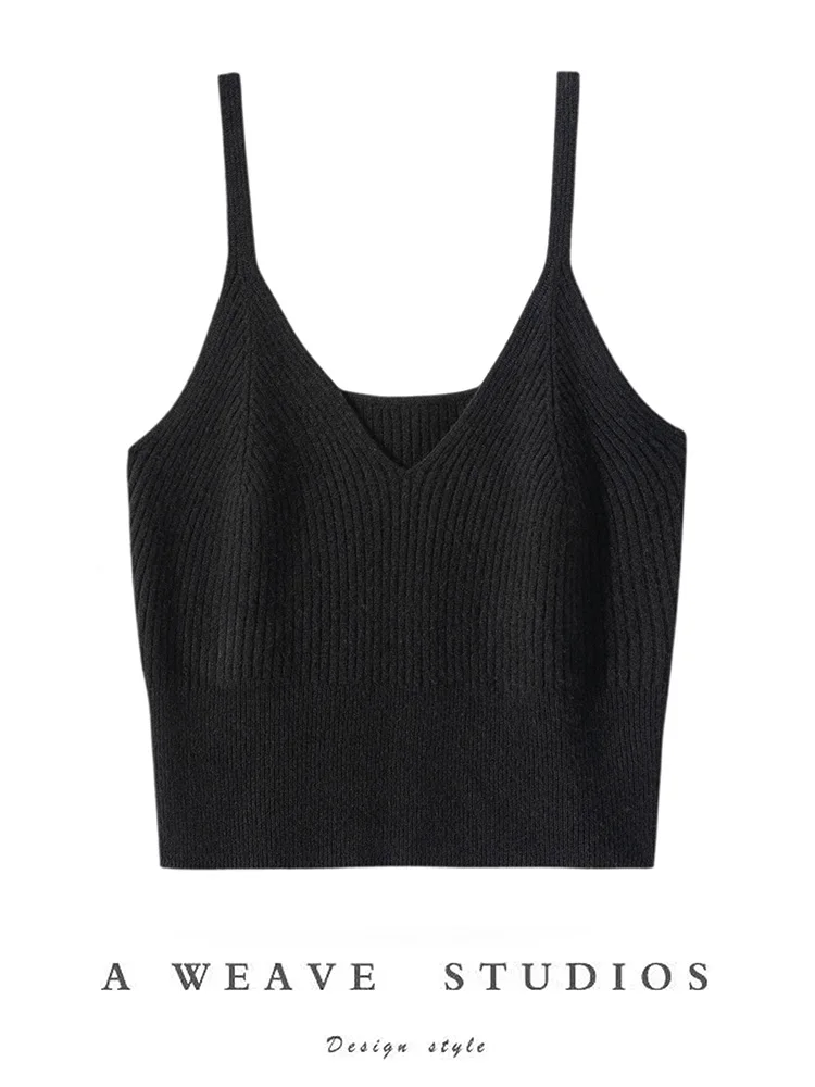 Spring Autumn Women Slim Vest 100% Cashmere Vest V-neck Vest Short Simple Style Cashmere Sweater Vest Luxury Soft Comfy Tops
Spring Autumn Women Slim Vest 100% Cashmere Vest V-neck Vest Short Simple Style Cashmere Sweater Vest Luxury Soft Comfy Tops