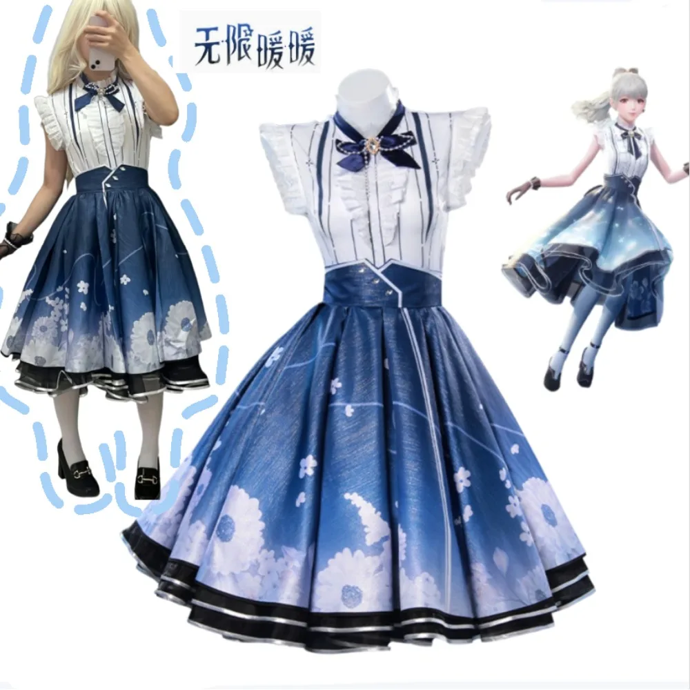 Infinity Nikki Remembrance of Flowers Cosplay Set Cute Fresh Dress Full Costume Adult Women Halloween Carnival Party Outfit
Infinity Nikki Remembrance of Flowers Cosplay Set Cute Fresh Dress Full Costume Adult Women Halloween Carnival Party Outfit