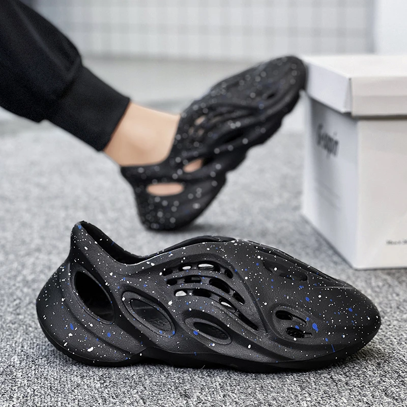 Summer Beach Plus Size Clogs for Men Tie Diy Runner Clogs Comfort Hollow Out Slip-on Sandals Soft Breathable Shoes
Summer Beach Plus Size Clogs for Men Tie Diy Runner Clogs Comfort Hollow Out Slip-on Sandals Soft Breathable Shoes