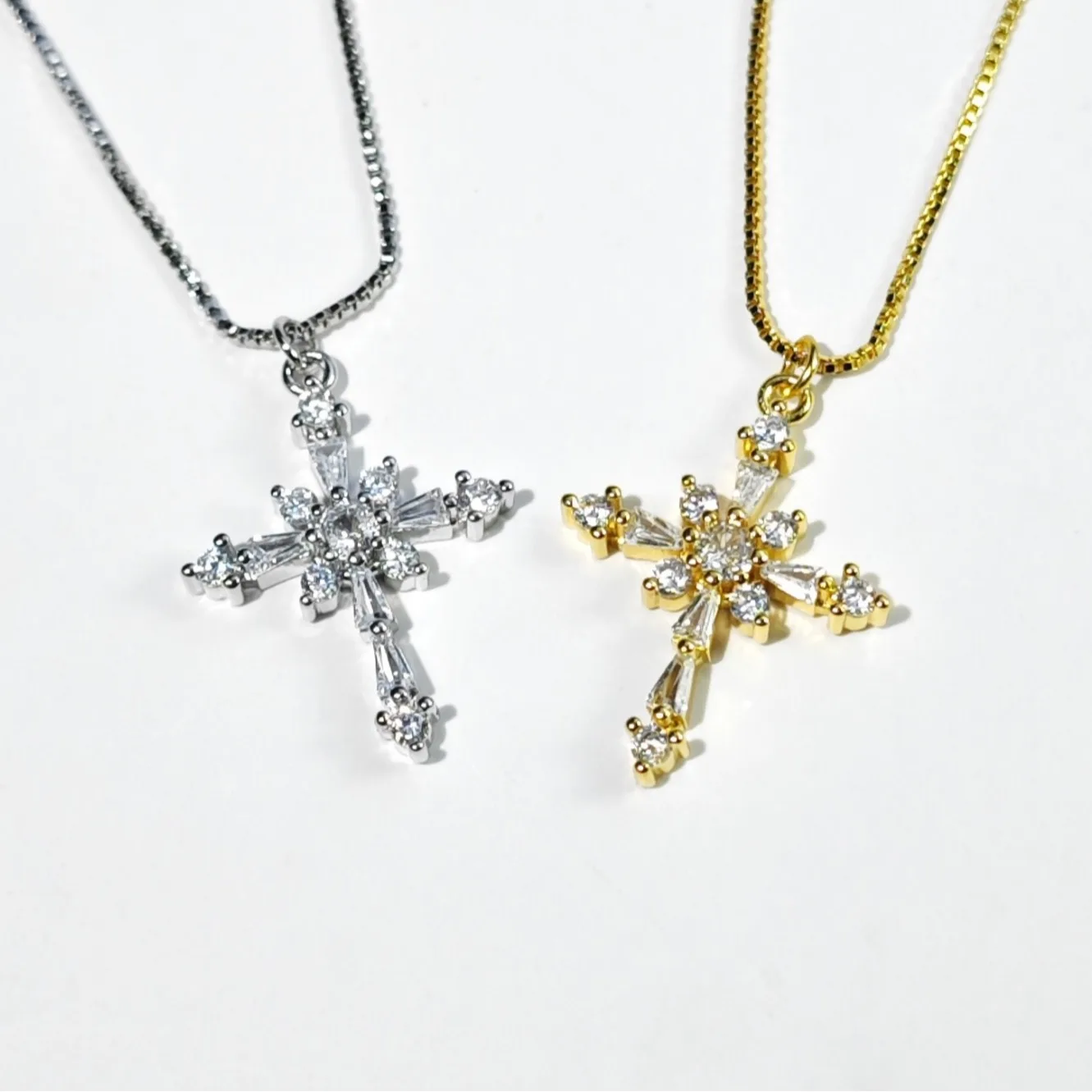 Cross Necklace Elegant Light Luxury Fashion T-square Best Friend Same Style Clavicle Chain Live Source
Cross Necklace Elegant Light Luxury Fashion T-square Best Friend Same Style Clavicle Chain Live Source
