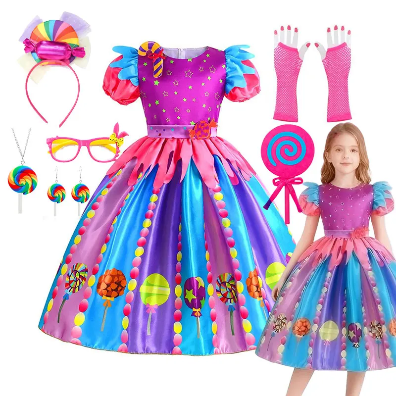 2026 Purim Festival Fairy Candy Dress Girls Carnival Sweet Sugar Lollipop Costume Princess Clothing Rio Carnaval Vestidos 4-12Yr
2026 Purim Festival Fairy Candy Dress Girls Carnival Sweet Sugar Lollipop Costume Princess Clothing Rio Carnaval Vestidos 4-12Yr