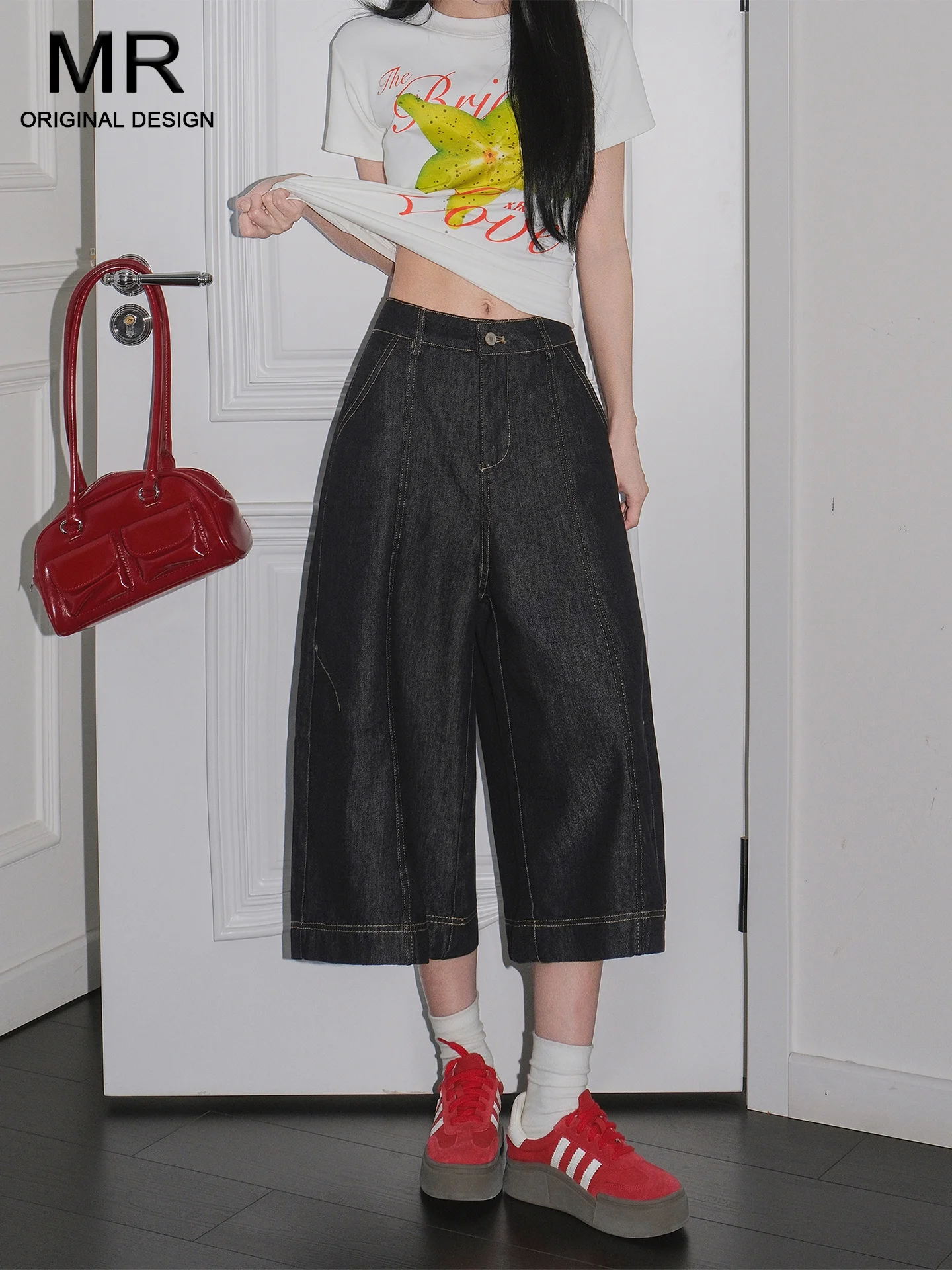 American Style High Waist Seven-Foot Women's Jeans Summer Thin Loose Lazy Straight Leg Wide Leg Pants Casual Loose Fit
American Style High Waist Seven-Foot Women's Jeans Summer Thin Loose Lazy Straight Leg Wide Leg Pants Casual Loose Fit