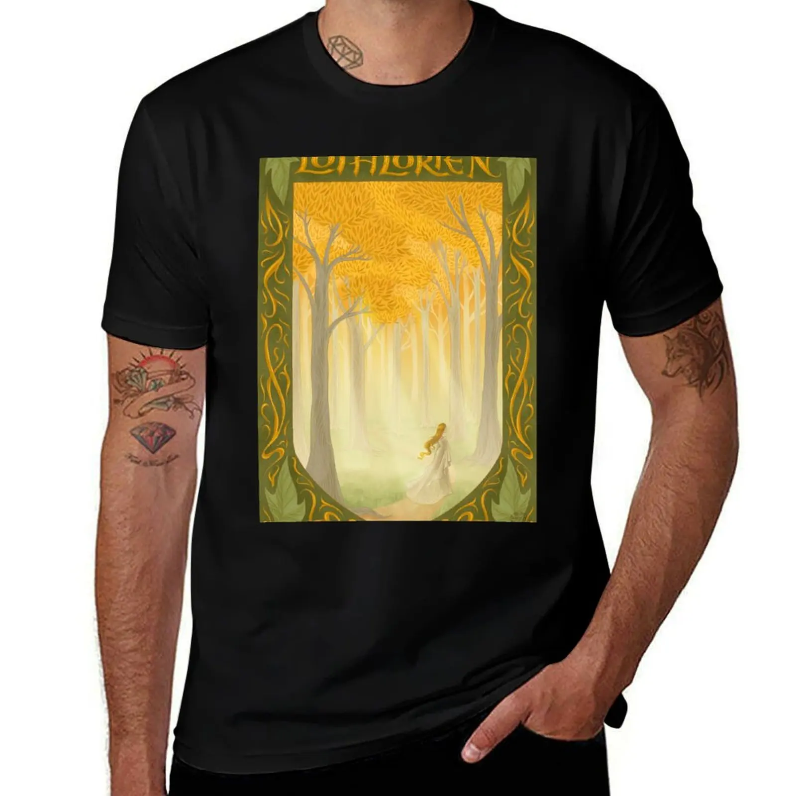 Lothlorien - Day T-Shirt Basic Simple Casual Short Sleeve Tee
Lothlorien - Day T-Shirt Basic Simple Casual Short Sleeve Tee