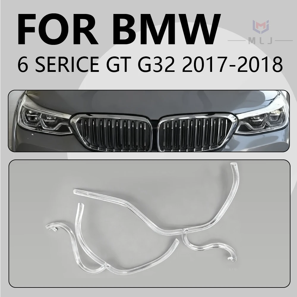 For BMW 6 Series GT G32 2017-2018 models LED daytime running light light guide plate light guide tube headlight DRL angel eye
For BMW 6 Series GT G32 2017-2018 models LED daytime running light light guide plate light guide tube headlight DRL angel eye