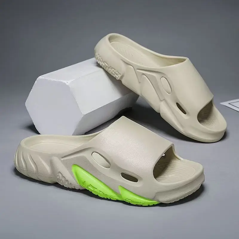 Men Summer New One Word Casual Sports Slippers Injection Molding Soft sole Non Slip Light Home Slippers Outdoor Beach Slippers
Men Summer New One Word Casual Sports Slippers Injection Molding Soft sole Non Slip Light Home Slippers Outdoor Beach Slippers