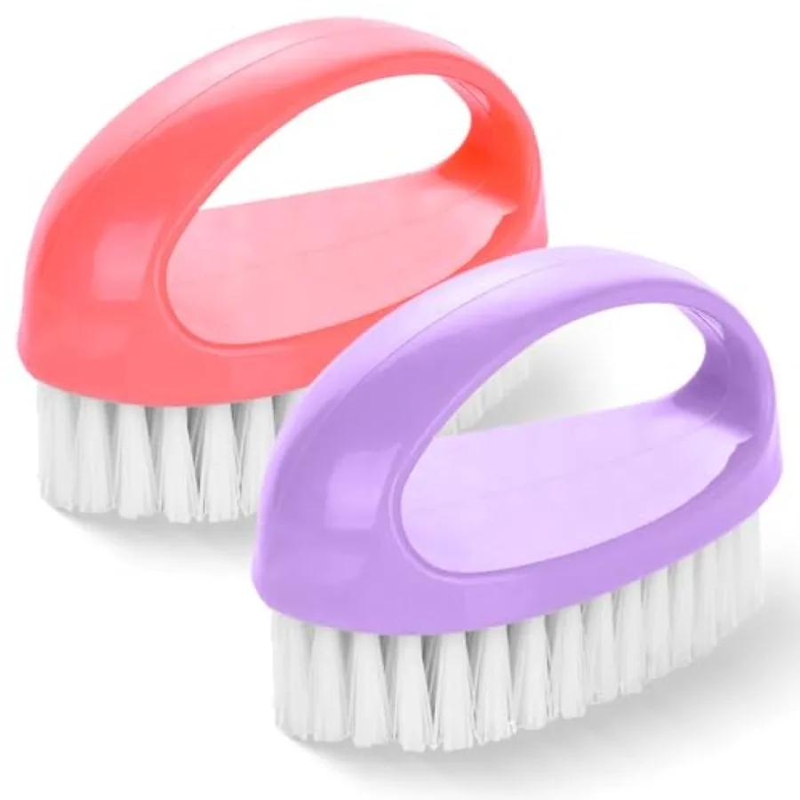 2 Pack Small Scrub Brush, Heavy Duty Stiff Nylon Bristles Cleaning Brush, Durable Small Cleaning Brush for Household Cleaning
2 Pack Small Scrub Brush, Heavy Duty Stiff Nylon Bristles Cleaning Brush, Durable Small Cleaning Brush for Household Cleaning