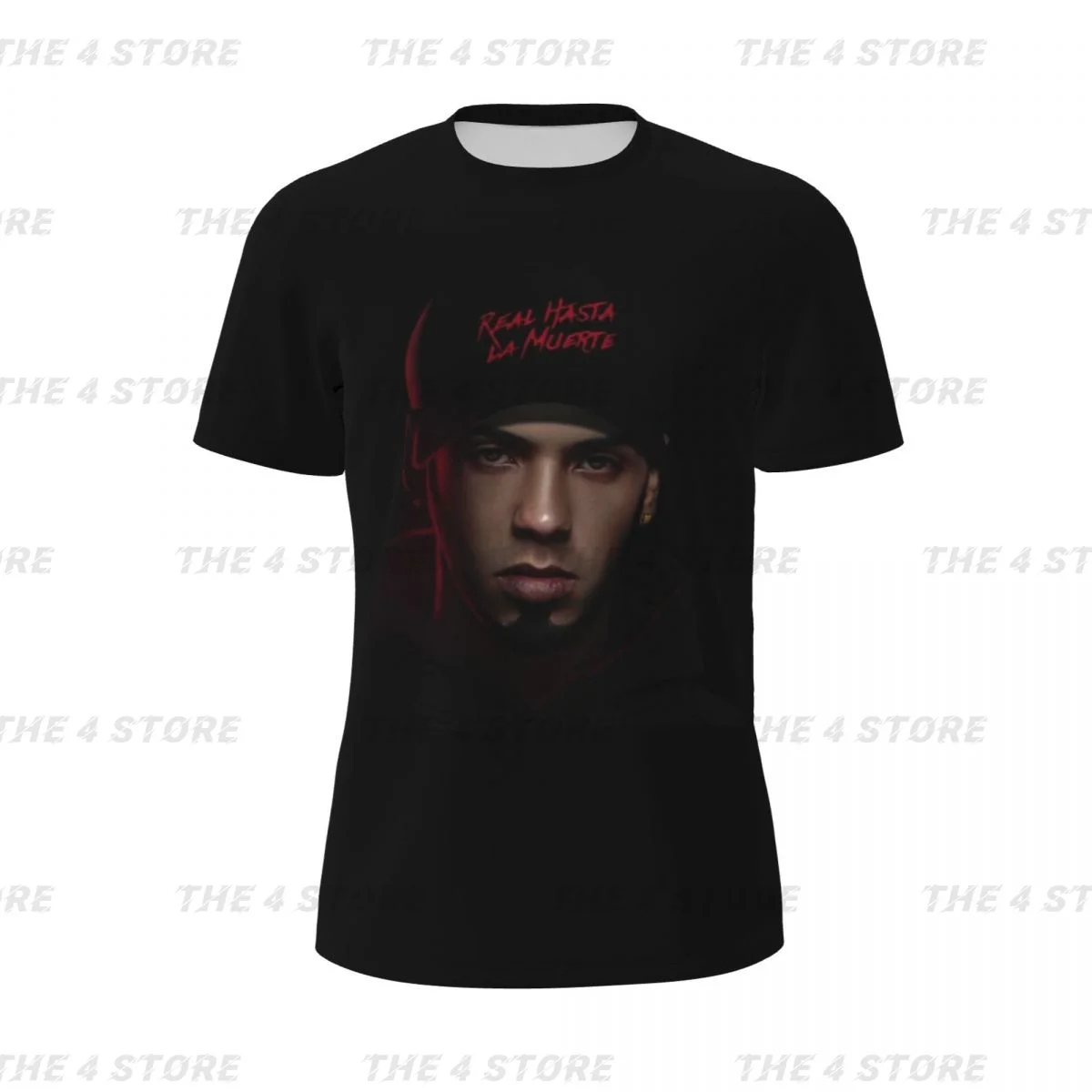 Reals Hasta Anuel AA La Muertes 100% polyester printed T-shirt,Retro Top Men's Round Neck Clothing Tees
Reals Hasta Anuel AA La Muertes 100% polyester printed T-shirt,Retro Top Men's Round Neck Clothing Tees