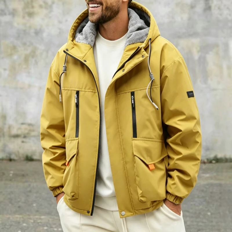 Winter Fleece Lined Parka Coat Men Hooded Windproof Quilted Coats Man Outwear Clothing Thicken Warm Padded Jackets Couple Parkas
Winter Fleece Lined Parka Coat Men Hooded Windproof Quilted Coats Man Outwear Clothing Thicken Warm Padded Jackets Couple Parkas