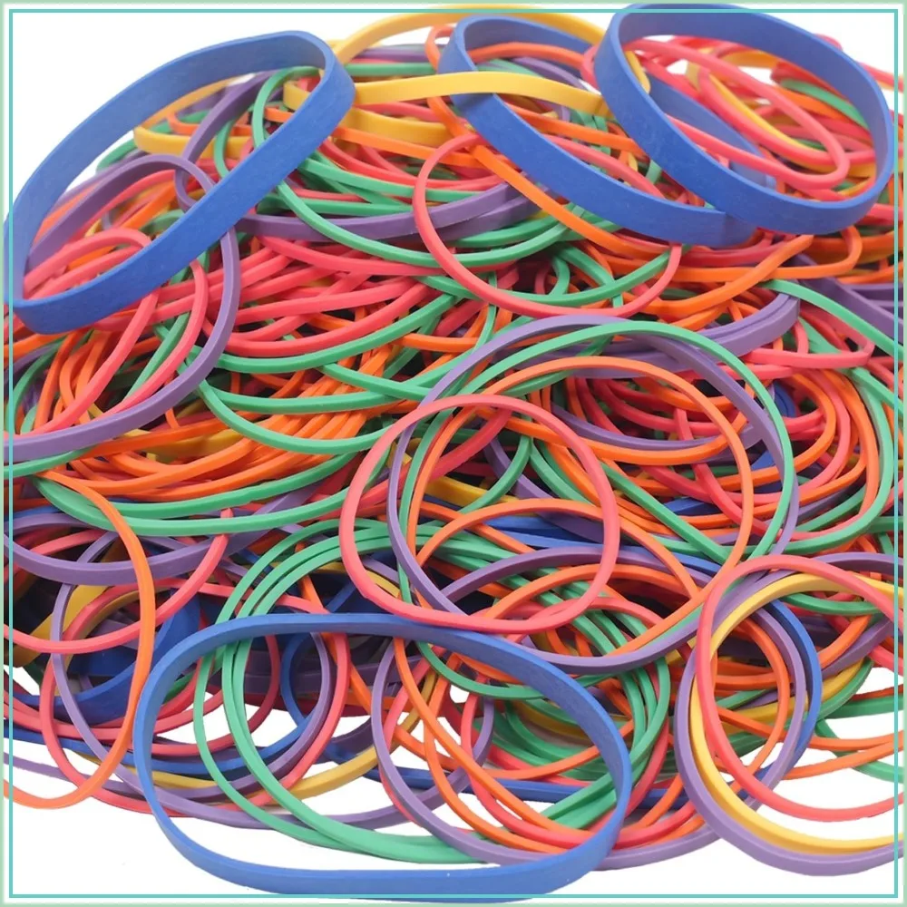 Rubber Bands Assorted Sizes Multicolor 0.5 lb/227g for Office Home Supplies Size#16,18,19,32,33,64
Rubber Bands Assorted Sizes Multicolor 0.5 lb/227g for Office Home Supplies Size#16,18,19,32,33,64