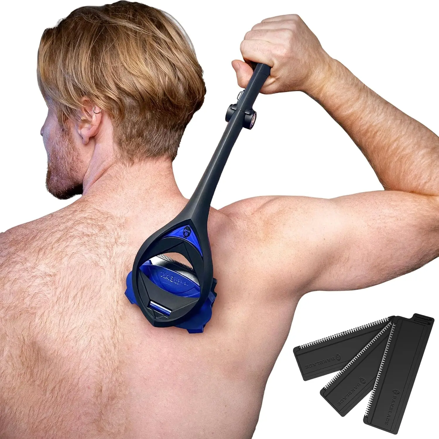 23-Inch Back Shaver with 3 Extra Blades - Pain-Free Shaving for Men, Ergonomic Handle
23-Inch Back Shaver with 3 Extra Blades - Pain-Free Shaving for Men, Ergonomic Handle