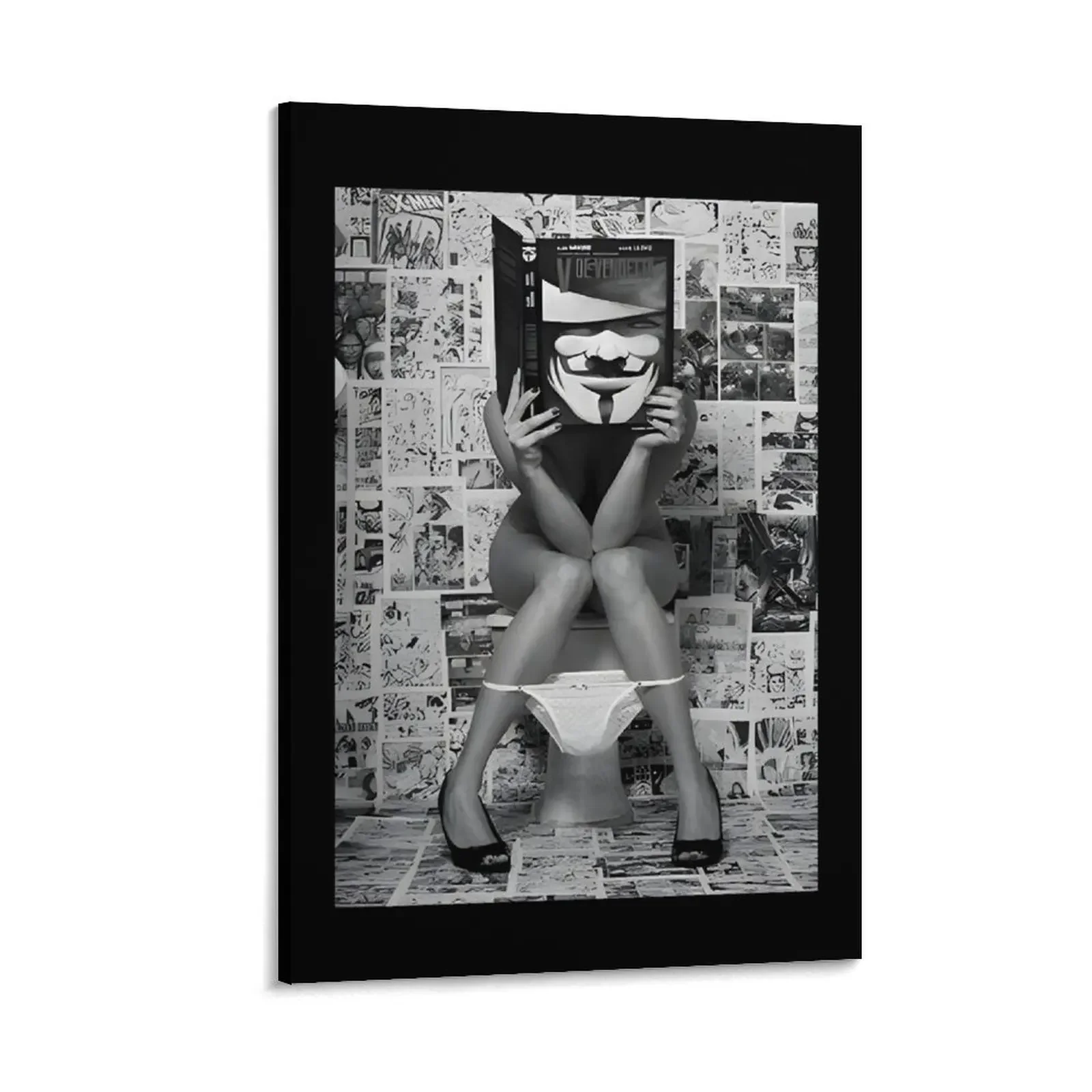 V For Vendetta Sexy Girl Canvas Painting room decorations aesthetic canvas wall art Paintings wallpapers home decor
V For Vendetta Sexy Girl Canvas Painting room decorations aesthetic canvas wall art Paintings wallpapers home decor