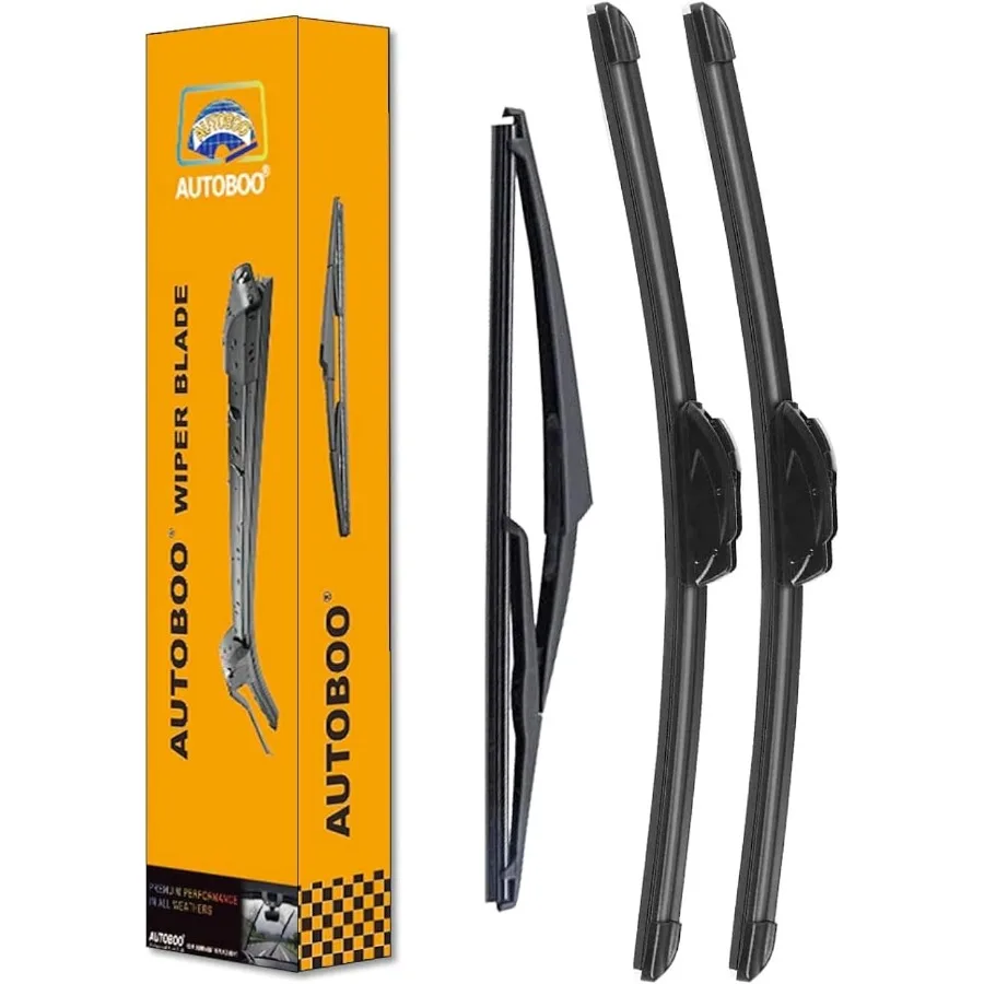 26+17 Windshield Wipers with 12 Rear Wiper Blade Replacement for SUV Models Including Nissan Rogue and Pathfinder from 2013 to
26+17 Windshield Wipers with 12 Rear Wiper Blade Replacement for SUV Models Including Nissan Rogue and Pathfinder from 2013 to