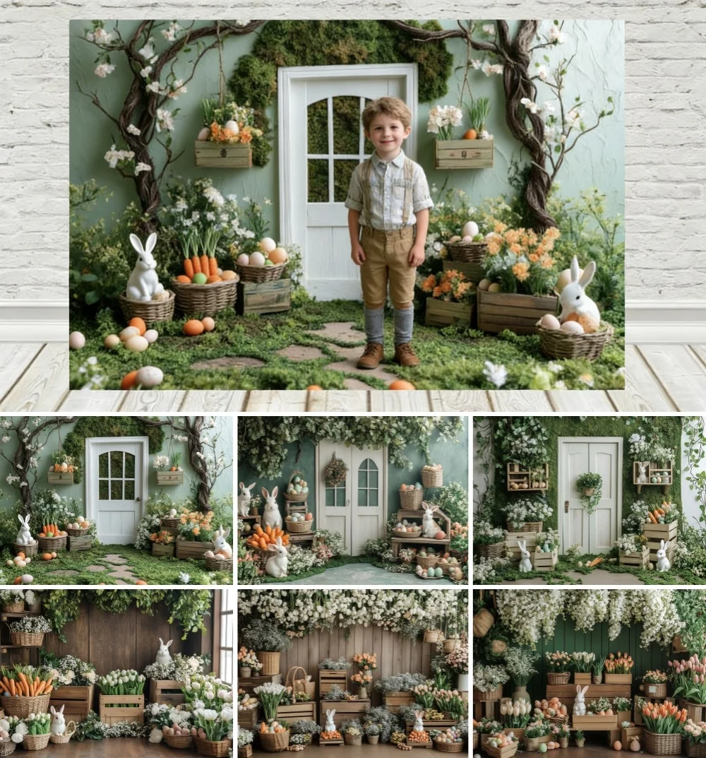 Пасхальный фон в деревенском стиле с кроликами, яйцами, морковью для детских фотосессий, весенних вечеринок, декор для фотостудии, баннер с деревянной дверью в деревенском стиле
Пасхальный фон в деревенском стиле с кроликами, яйцами, морковью для детских фотосессий, весенних вечеринок, декор для фотостудии, баннер с деревянной дверью в деревенском стиле