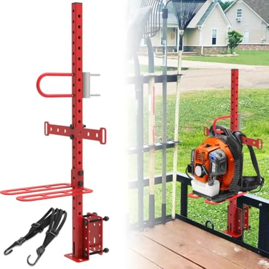 Lockable Backpack Blower Rack for Trailer with Height Adjustable Holding Base Designed for Open Lawn and Landscape Use Secure E
Lockable Backpack Blower Rack for Trailer with Height Adjustable Holding Base Designed for Open Lawn and Landscape Use Secure E