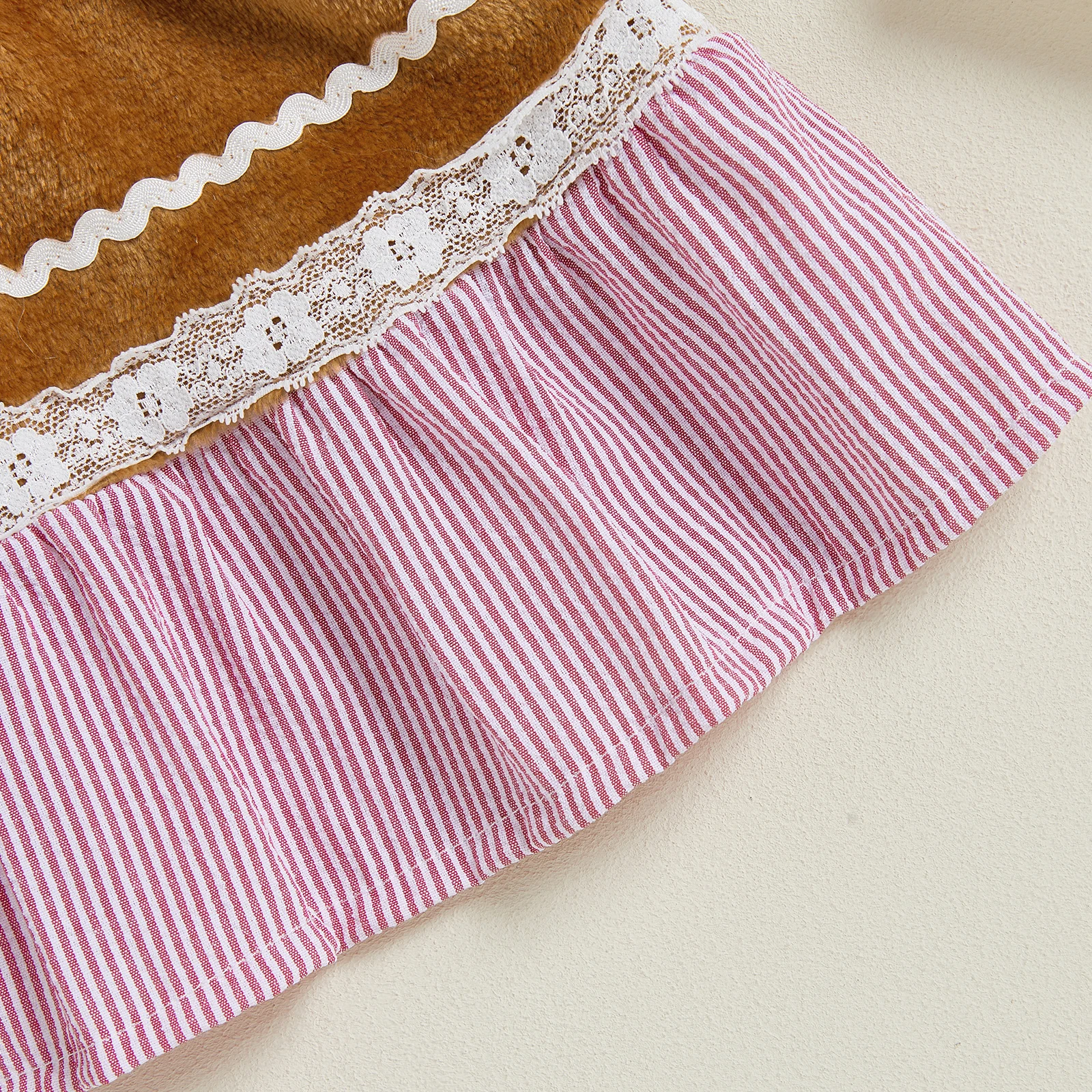 Toddler Baby Girl Christmas Dress Gingerbread Candy Theme Square Neck Flying Sleeve A Line Dress
Toddler Baby Girl Christmas Dress Gingerbread Candy Theme Square Neck Flying Sleeve A Line Dress