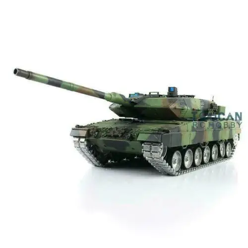 Henglong 7.0 RTR 1/16 RC Tank Leopard 2A6 3889 Металлические гусеницы Barrel Recoil Smoke Sound System Модель с дистанционным управлением для взрослых
Henglong 7.0 RTR 1/16 RC Tank Leopard 2A6 3889 Металлические гусеницы Barrel Recoil Smoke Sound System Модель с дистанционным управлением для взрослых