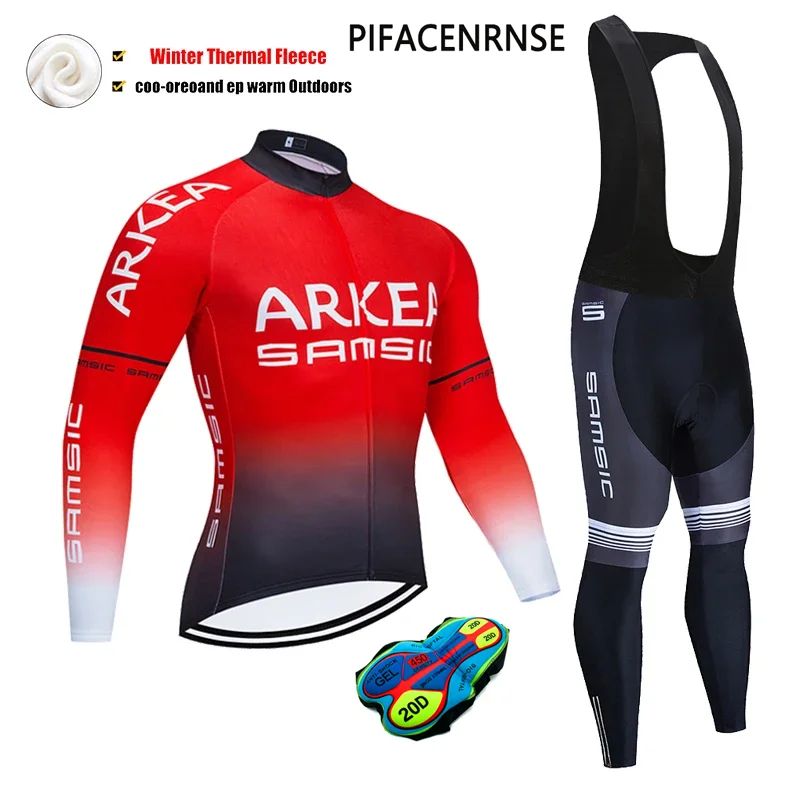 2027 Winter ARKEA Cycling Jerseys Set MTB Bike Clothes Maillot Ropa Ciclismo Invierno Bicycle Thermal Fleece Cycling Clothing
2027 Winter ARKEA Cycling Jerseys Set MTB Bike Clothes Maillot Ropa Ciclismo Invierno Bicycle Thermal Fleece Cycling Clothing