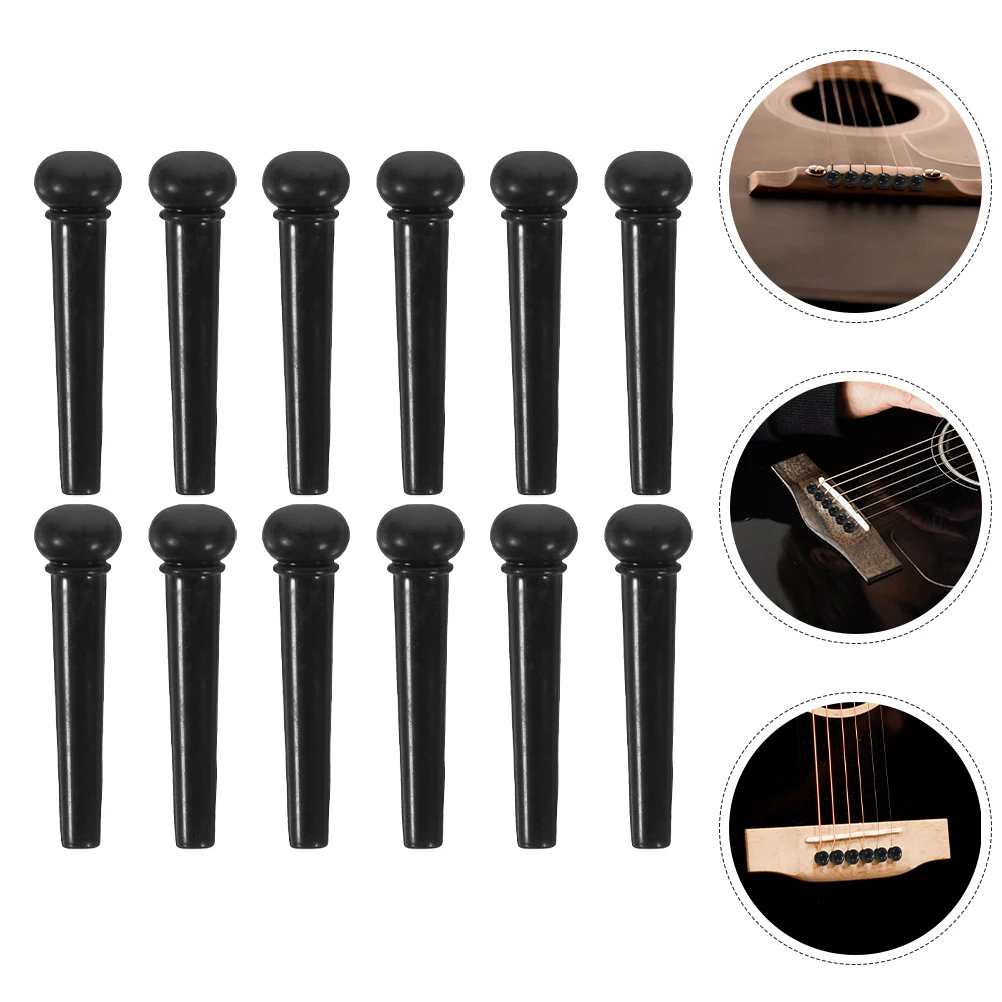 12pcs Bridge Pins Acoustic Guitar String Pegs Replacement Tuning Pegs For Electric Guitars Durable Smooth Resonance Enhancement
12pcs Bridge Pins Acoustic Guitar String Pegs Replacement Tuning Pegs For Electric Guitars Durable Smooth Resonance Enhancement