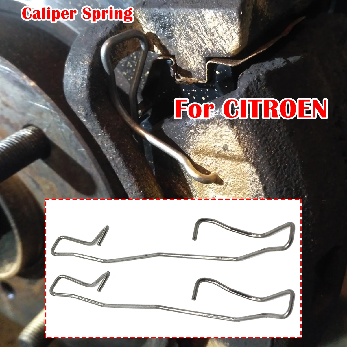 Front Left Right Brake Pad Fittings Caliper Spring For CITROEN BERLINGO MK3 B9 C4 PICASSO GRAND DS4 C5 Fit Retainer Anti-Rattle
Front Left Right Brake Pad Fittings Caliper Spring For CITROEN BERLINGO MK3 B9 C4 PICASSO GRAND DS4 C5 Fit Retainer Anti-Rattle