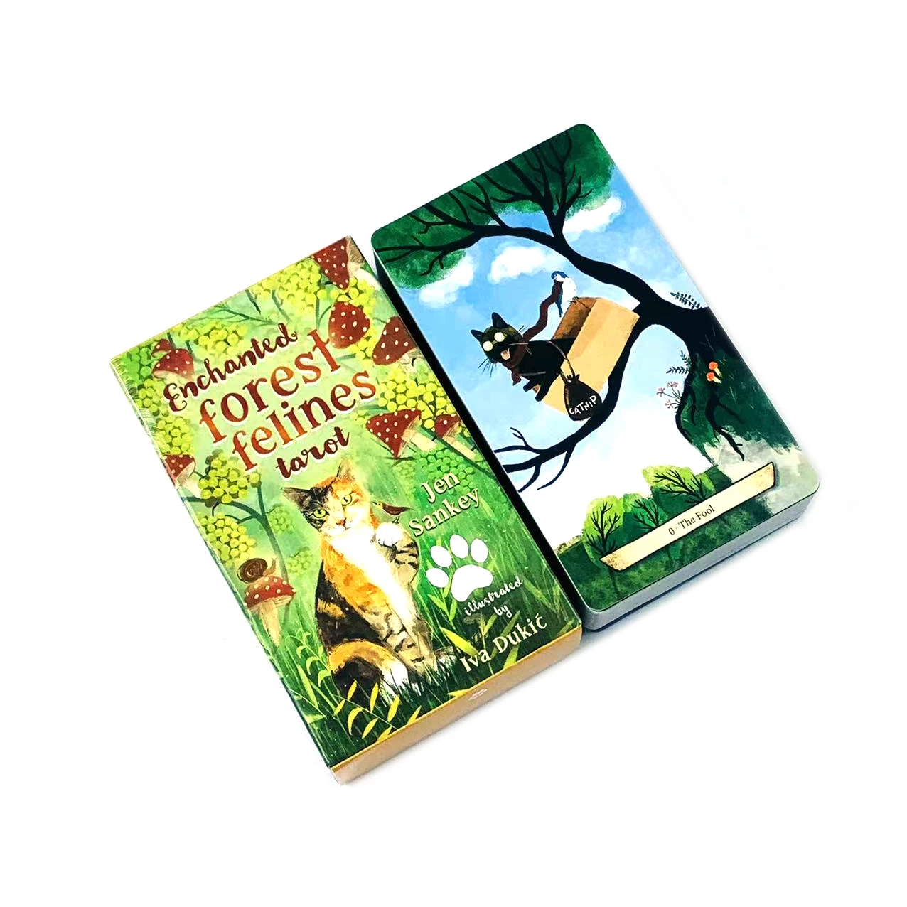 Enchanted Forest Felines Tarot Deck Strategic Nature Party Board Game Christmas Gifts ,Perfect For Spiritual Guidance & Collecto
Enchanted Forest Felines Tarot Deck Strategic Nature Party Board Game Christmas Gifts ,Perfect For Spiritual Guidance & Collecto