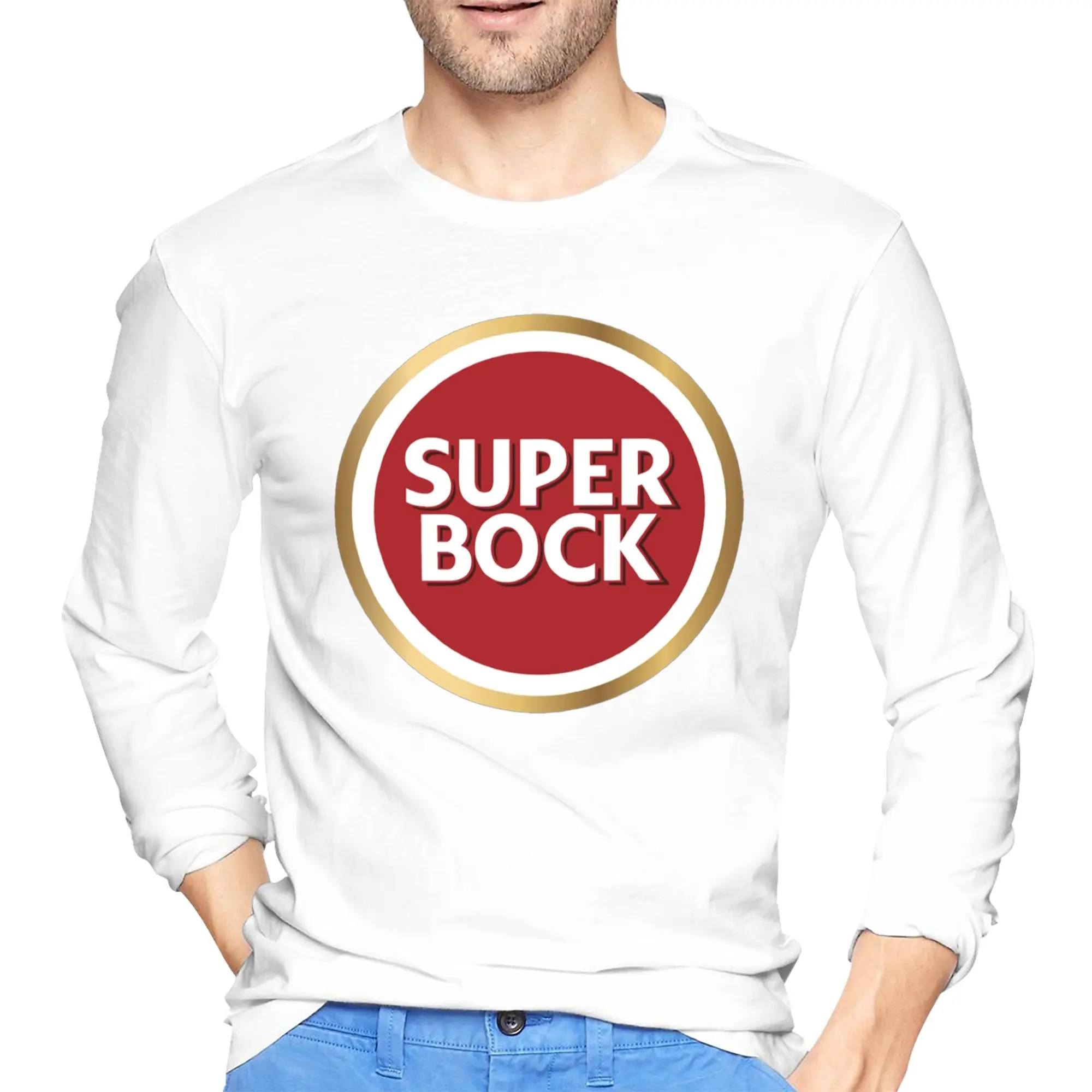 Мужская футболка с длинными рукавами Super bock, повседневные футболки с круглым вырезом, весенние и осенние мужские топы
Мужская футболка с длинными рукавами Super bock, повседневные футболки с круглым вырезом, весенние и осенние мужские топы