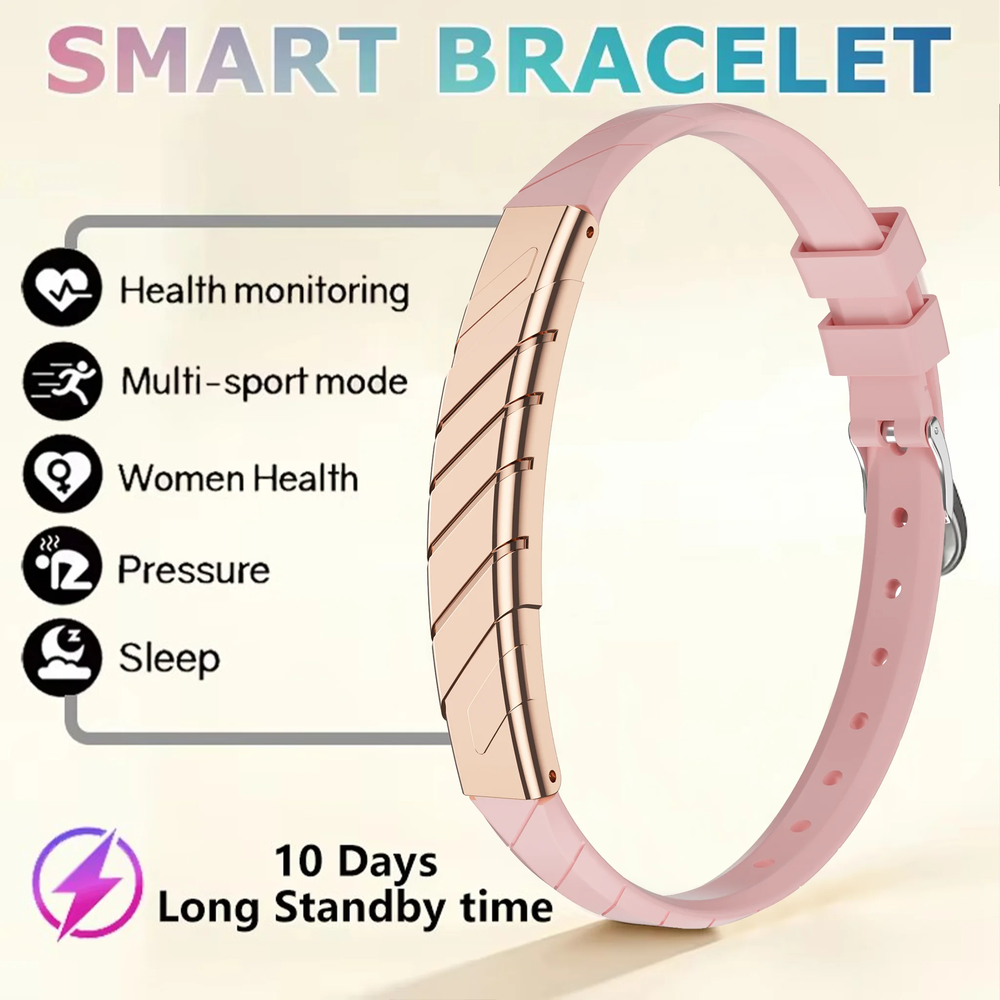 2026 New Fashion Smart Bracelet 24-Hours HPV Heart Rate Women's Health Monitor Sports Pedometer Lady Smart Watch For Android ios
2026 New Fashion Smart Bracelet 24-Hours HPV Heart Rate Women's Health Monitor Sports Pedometer Lady Smart Watch For Android ios