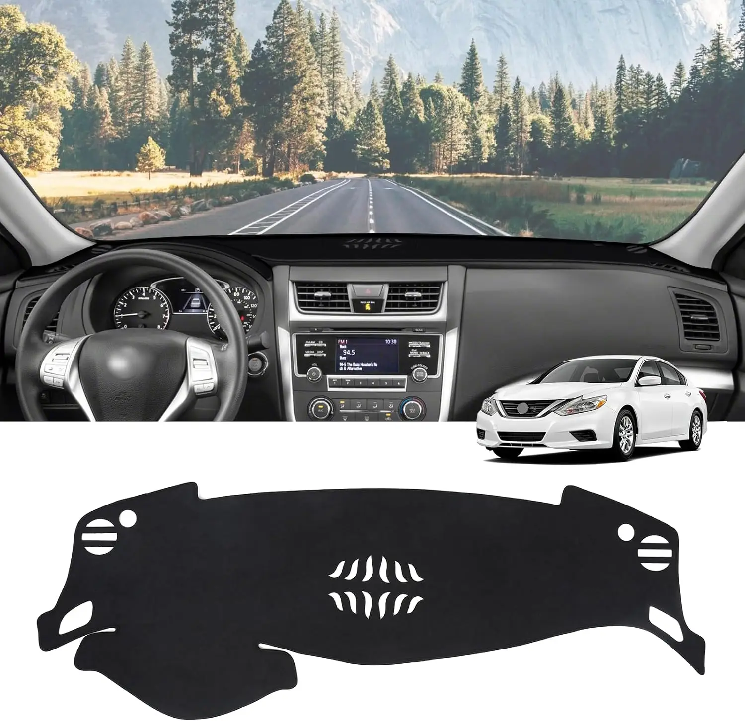 Dash Cover for Nissan Altima 2013-2018 Accessories Flannel Dashboard Cover Dash Mat Center Console Cover Sunshield Protector Pad
Dash Cover for Nissan Altima 2013-2018 Accessories Flannel Dashboard Cover Dash Mat Center Console Cover Sunshield Protector Pad