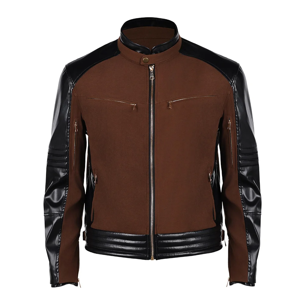 Mortal Kombat Johnny Cage Cosplay Leather Jacket Coat For Adult Men Roleplay Fantasia Outfits Halloween Carnival Party Clothes
Mortal Kombat Johnny Cage Cosplay Leather Jacket Coat For Adult Men Roleplay Fantasia Outfits Halloween Carnival Party Clothes