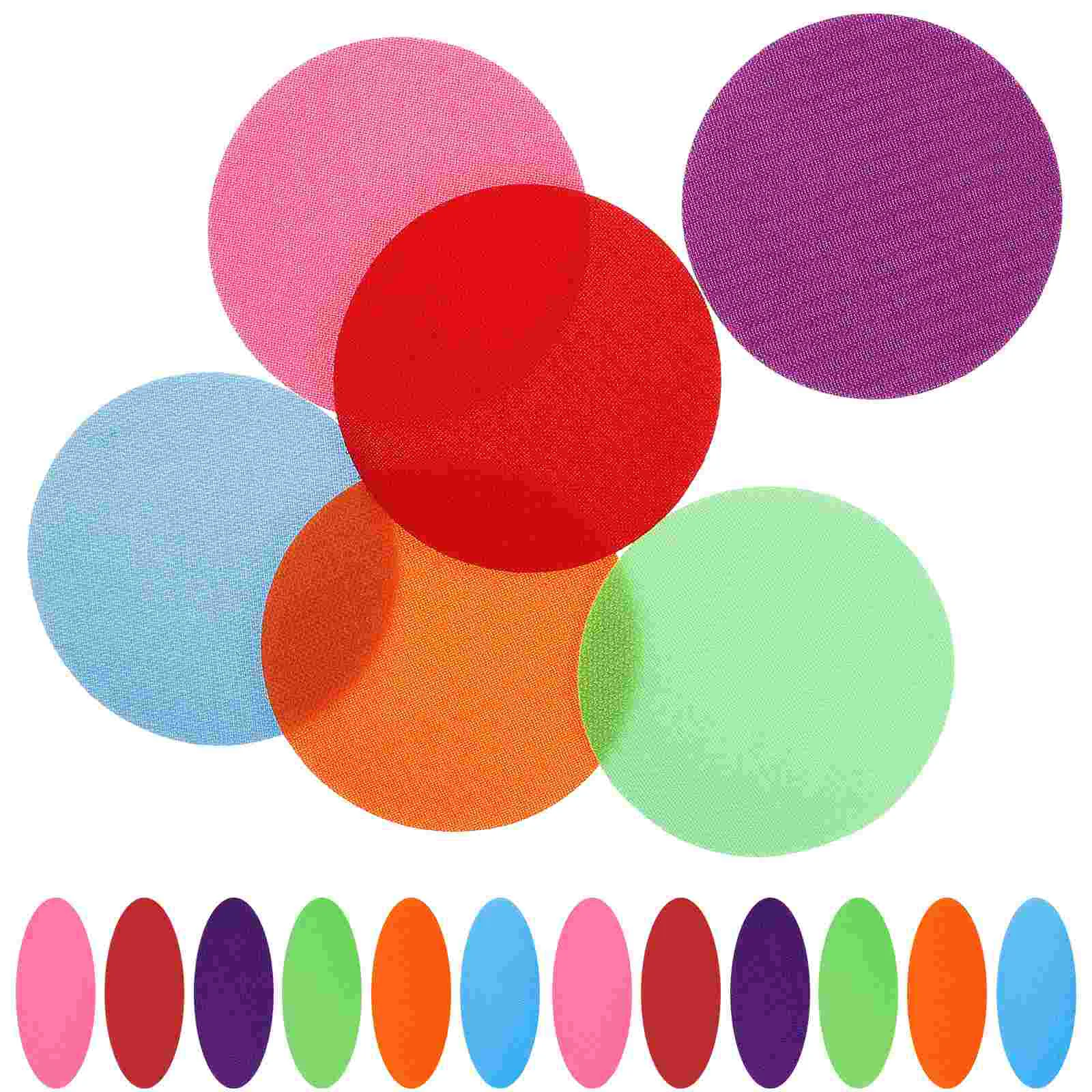 24 Pcs Colorful Carpet Classroom Spots Dots for Puzzle Cones Soccer Practice Flat Rectangular Markers Nylon Teachers Child
24 Pcs Colorful Carpet Classroom Spots Dots for Puzzle Cones Soccer Practice Flat Rectangular Markers Nylon Teachers Child